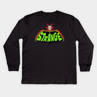 Strange Sorcerer Kids Long Sleeve T-Shirt